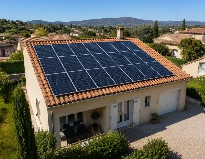Prime à l'autoconsommation panneaux solaires Le Beausset — aide financière de l'État